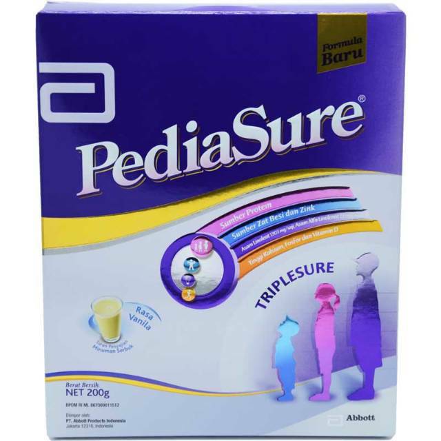 SUSU [MURAH] PEDIASURE VANILA 200GR