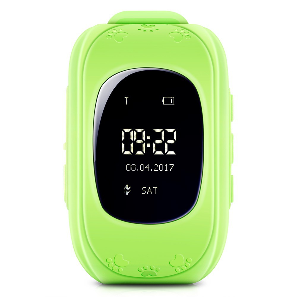 q50 kids oled display gps smart watch telephone