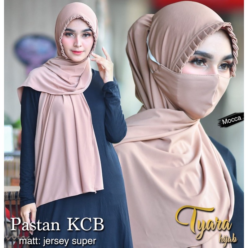 ORI BRAND TYARA PASHMINA INSTAN KCB RIMPIT BAHAN JERSEY-10