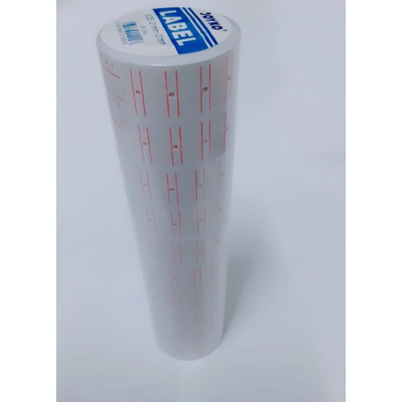 

isi label tembak/kertas label harga 1 line