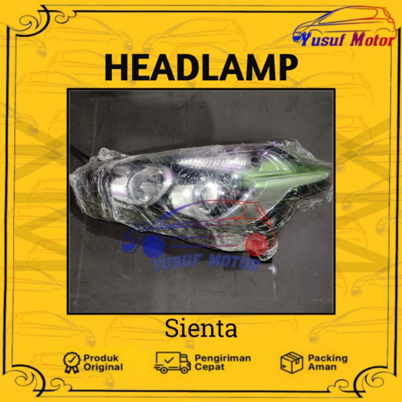 headlamp Lampu Depan Sienta
