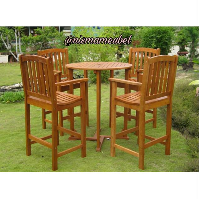 BEST SELLER SET KURSI + MEJA TAMAN KURSI CAFE MEJA CAFE KURSI SANTAI