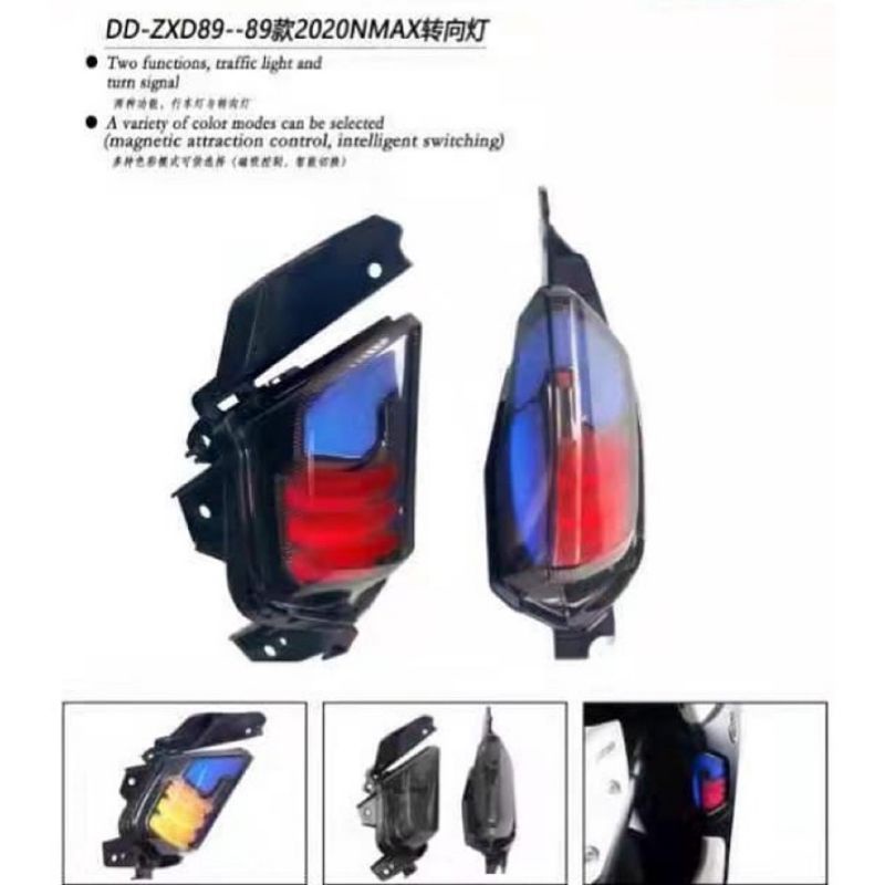 Lampu Sen LED Running CKS Magnet Control Yamaha New Nmax 2020