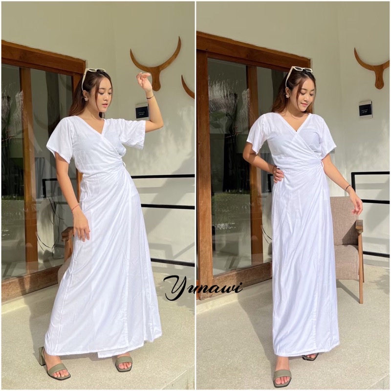 kimono panjang dress pantai bali murah 242
