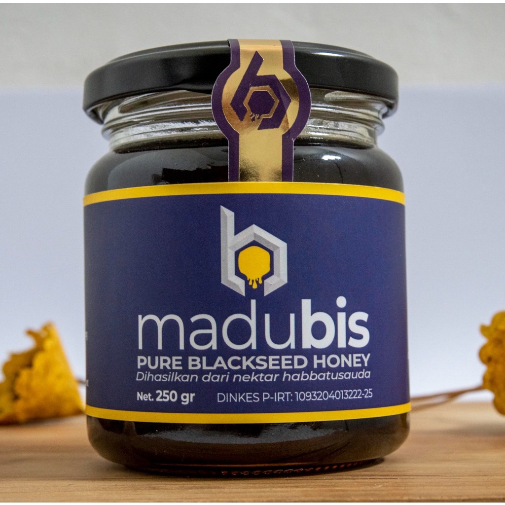 

Madu Murni Asli Mesir Nektar Habbatussauda Madubis 250g