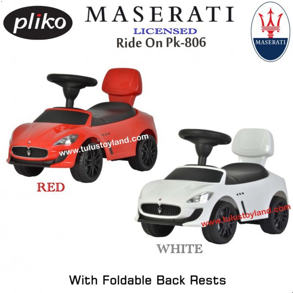 Pliko MASERATI Ride On 806 Mainan Mobil Anak