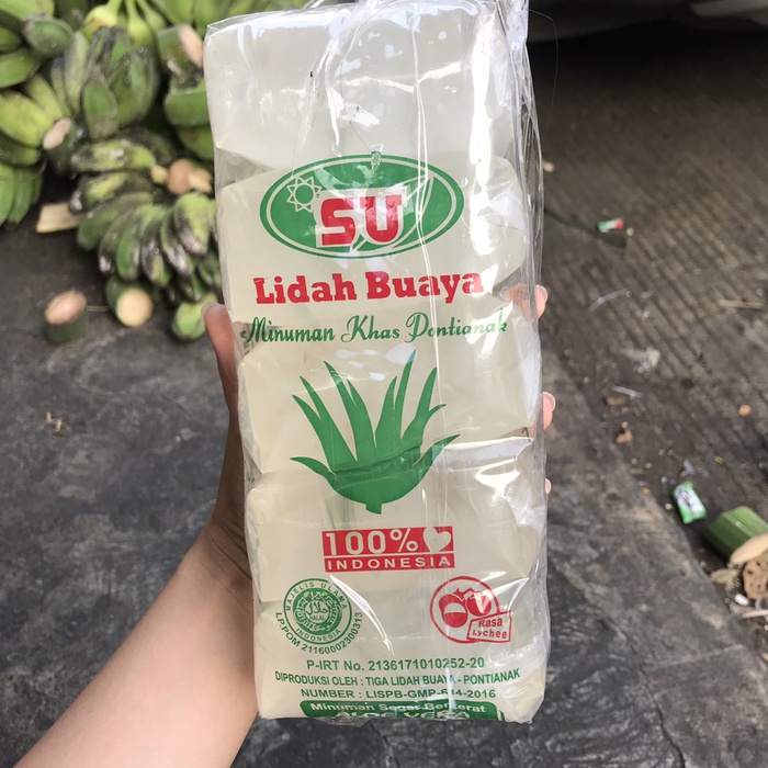 

SIRUP- LIDAH BUAYA MINUMAN KHAS PONTIANAK ALOE VERA 1KG -SIRUP.