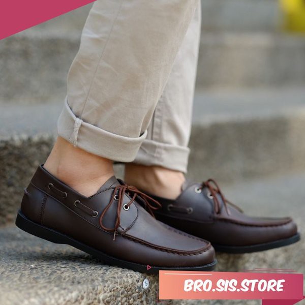 Toko SS Sepatu Pantofel Pantufel Pria MARIO DARKBROWN Sepatu Kulit Sepatu Cowok Sepatu Pria