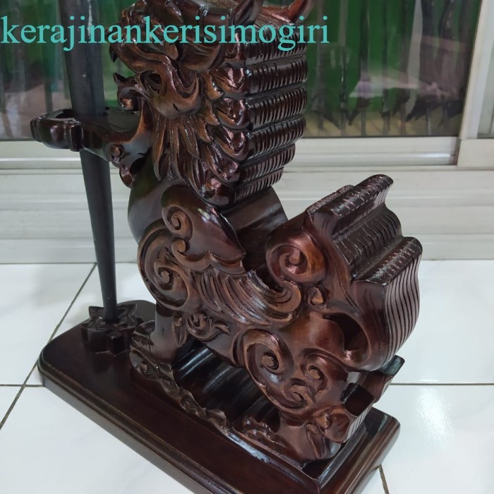 

JAGRAK KERIS ISI SATU UKIR SINGA KILIN