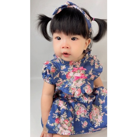 dress anak perempuan newborn set bonnet MIRABELLA corry fay NORIKO DRESS gaun ulang tahun anak perempuan cewek fay dress baby balita 1 2 3 tahun 0-12 bulan