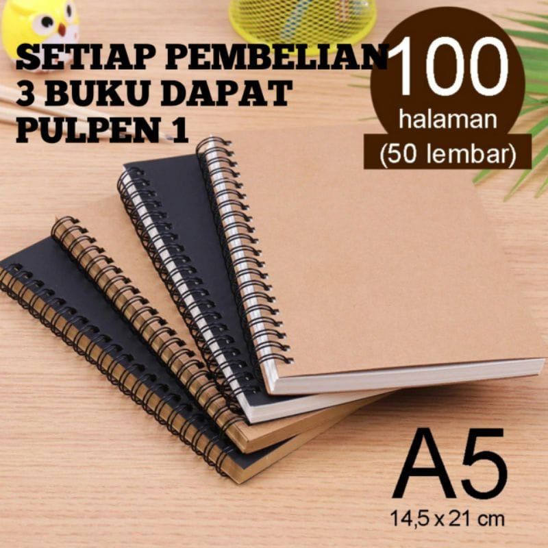 

Notebook /jurnal isi 100 halaman