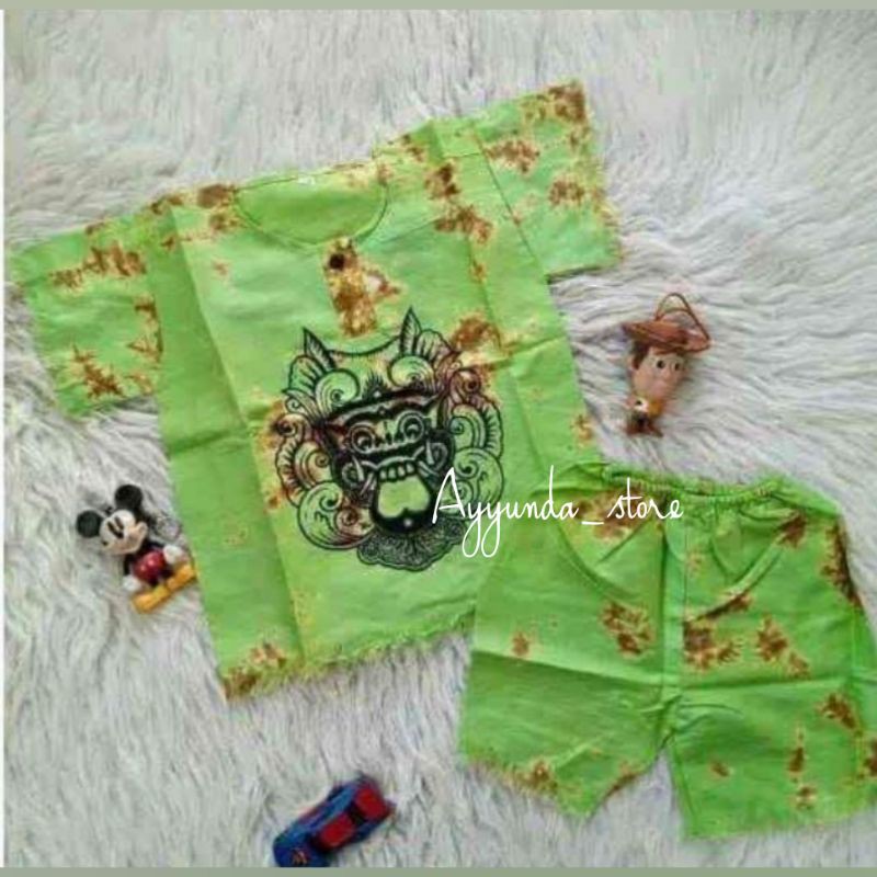 Setelan Baju Barong Anak Bali Khas Daerah Bali