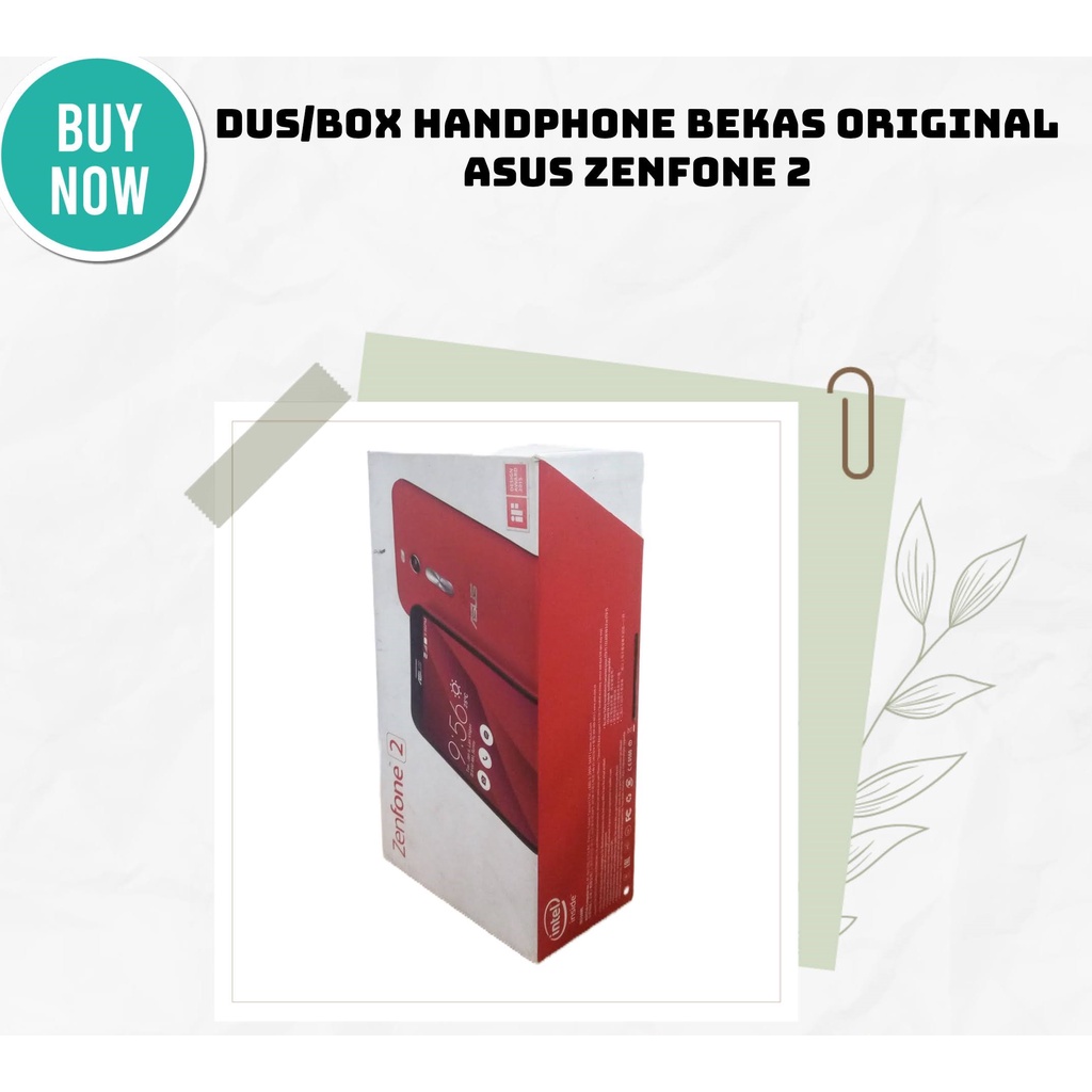 ASUS ZENFONE 2 DUS KOSONG BEKAS DUS BOX KOTAK HP ORIGINAL DUS HANDPHONE