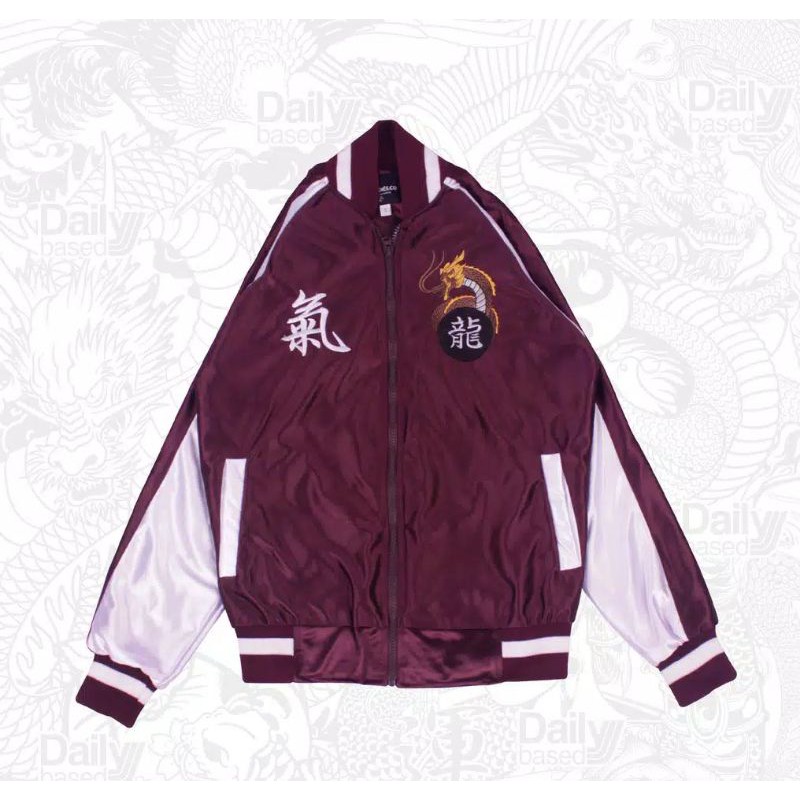 jacket sukajan - maroon mizuchi