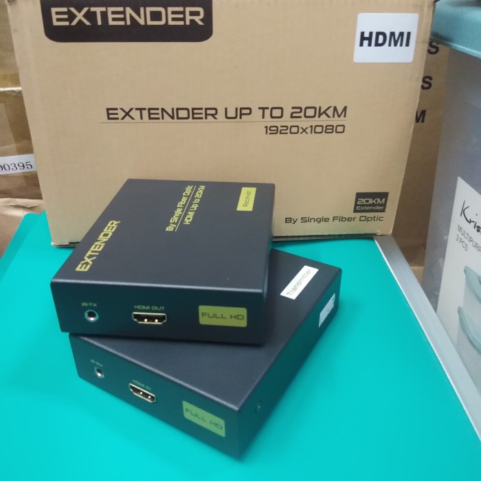 Netline HDMI Extender Over Fiber Optic Upto 20Km