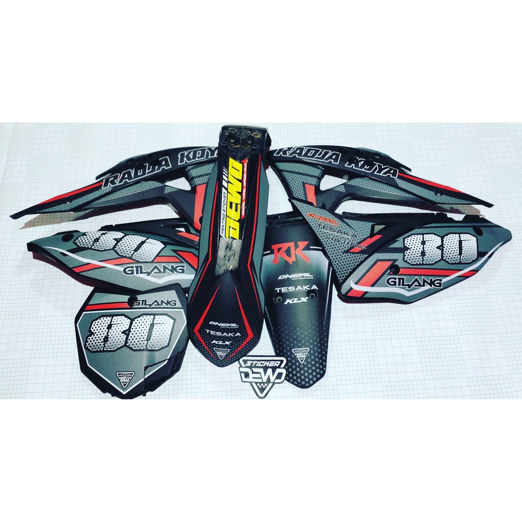 decal klx gordon keren decal klx gordon simpel decal klx gordon stabilo