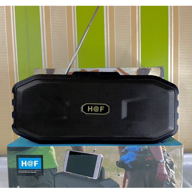 speaker portabel wireles bigbass Bluetooth radio