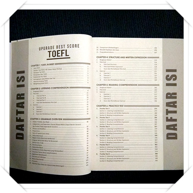 BUKU TOEFL UPGRADE BEST SCORE TOEFL 600+-3
