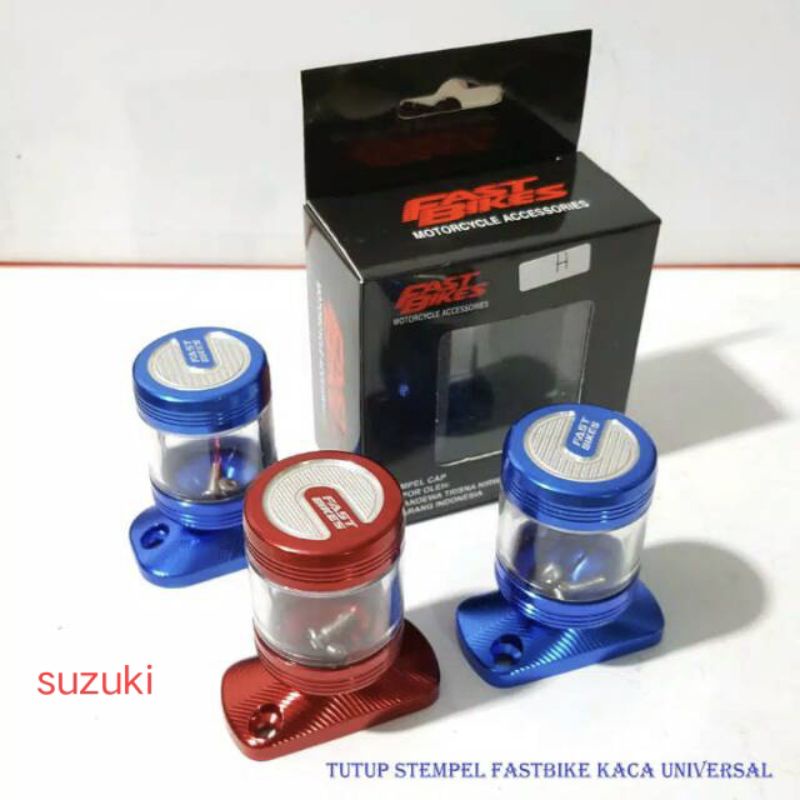 tutup stempel kaca CNC honda/yamaha/suzuki