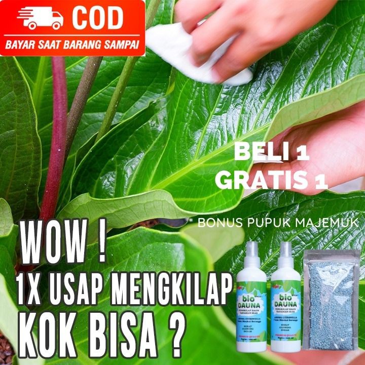 BIODAUNA Pengkilap Daun Tanaman Hias
