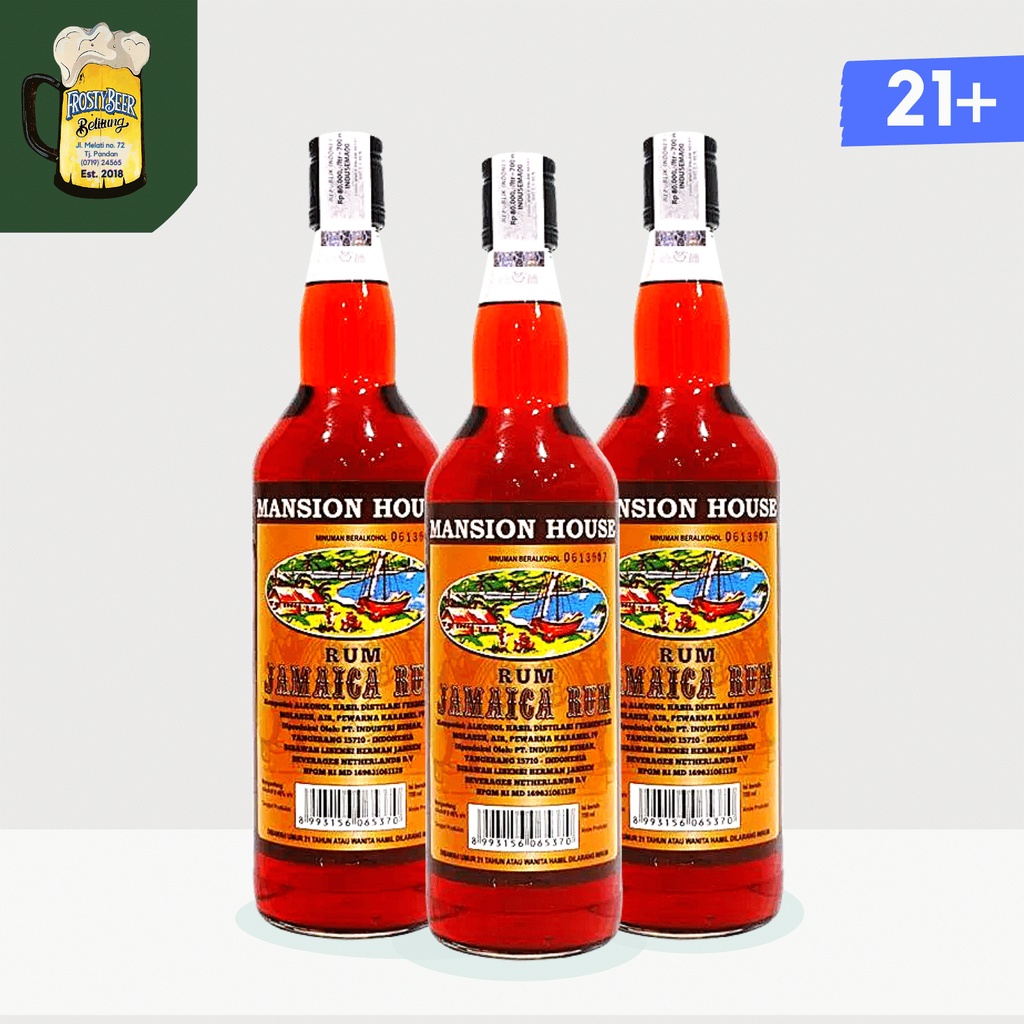 Jual Jamaica Rum Mansion House 40 700 ml baking cake bahan kue