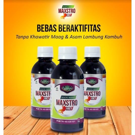 MADU MAAG MAXSTRO (BELI 2 GRATIS 1) MADU OBAT ASAM LAMBUNG, OBAT MAAG, TUKAK LAMBUNG, MAAG KRONIS,