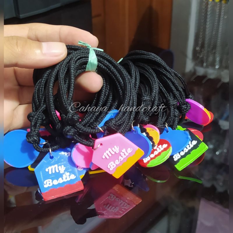 12pcs Gelang Bestie Simple 2,5mm Mix Random