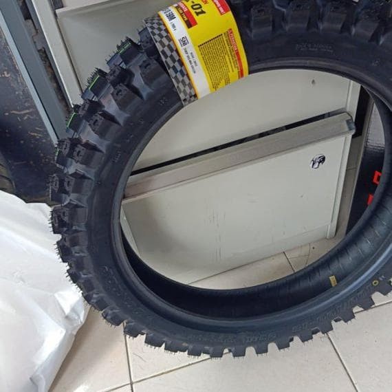 BAN  BELAKANG TRAIL DUNLOP DGX 01 UKURAN 100/100 18