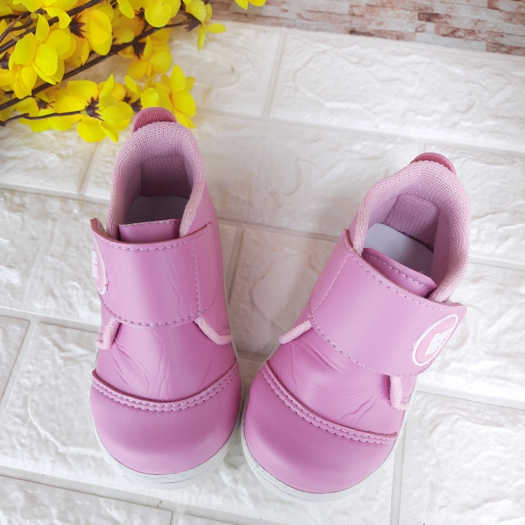 mandirishoestore-SEPATU BOOT PUTIH ANAK PEREMPUAN/LAKI-LAKI 1-3 TAHUN CAY05