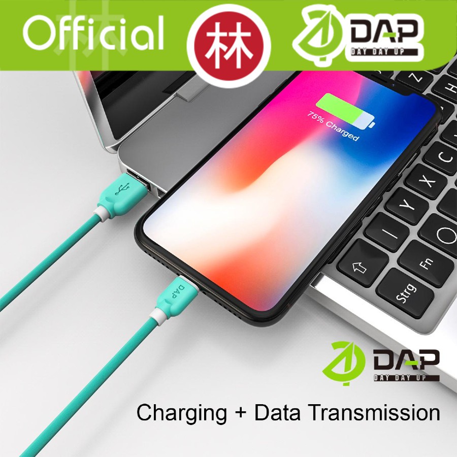 DAP DYL100 Data Cable Lightning Fast Charge 2.4A