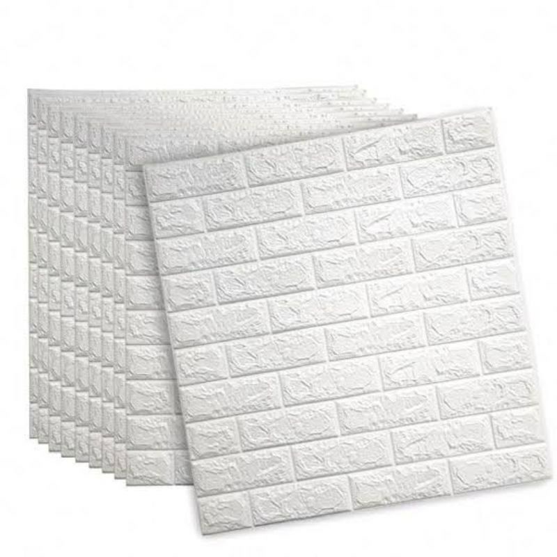 WALPAPER DINDING 3D BRICK FOAM 70X77CM