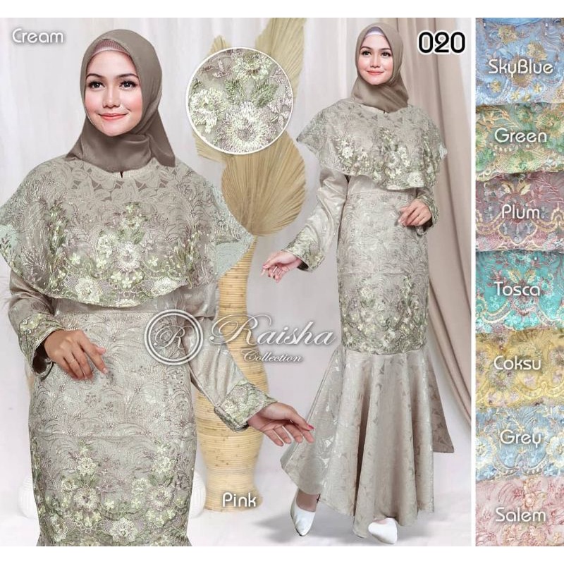 BAJU PESTA DRESS MERMAID DUYUNG GAMIS TERBARU MEWAH BRUKAT BROKAT CANTIK GLITTER PREMIUM ORI CANTIK