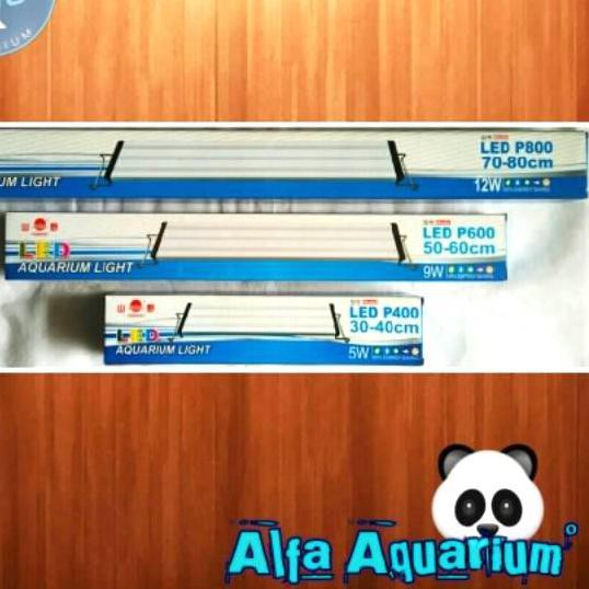 Pqd 043 Lampu Aquarium Mini P400 Yamano 30 40 Cm 5watt Led