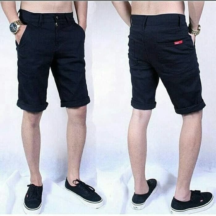 Celana Jeans Levis Pria Pendek Denim Stretch size 27 - 38