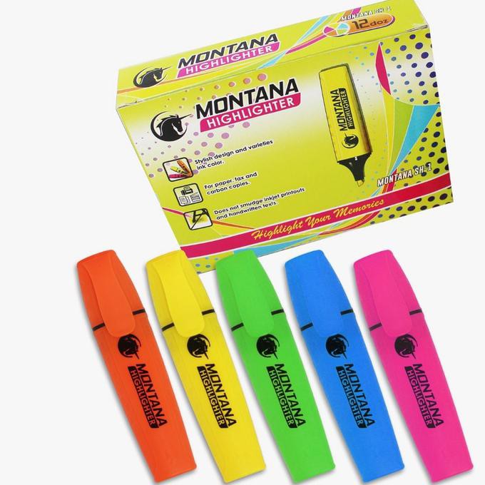 

HIGHLIGHTER MONTANA (SH-1) RETAIL DISKON