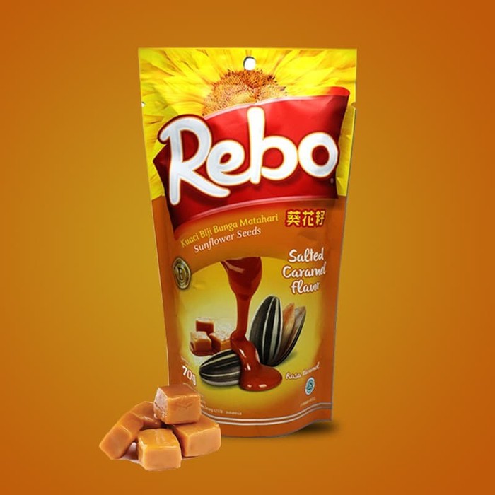 

kwaci rebo rasa karamel/caramel 70 gram