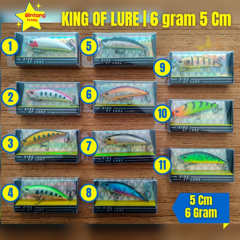 LURE KING OF LURE 50s 6 gram Sinking