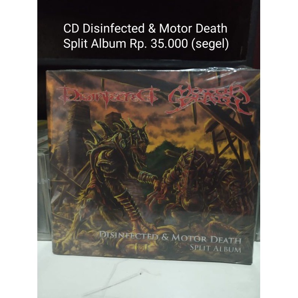 CD DISINFECTED & MOTOR DEATH