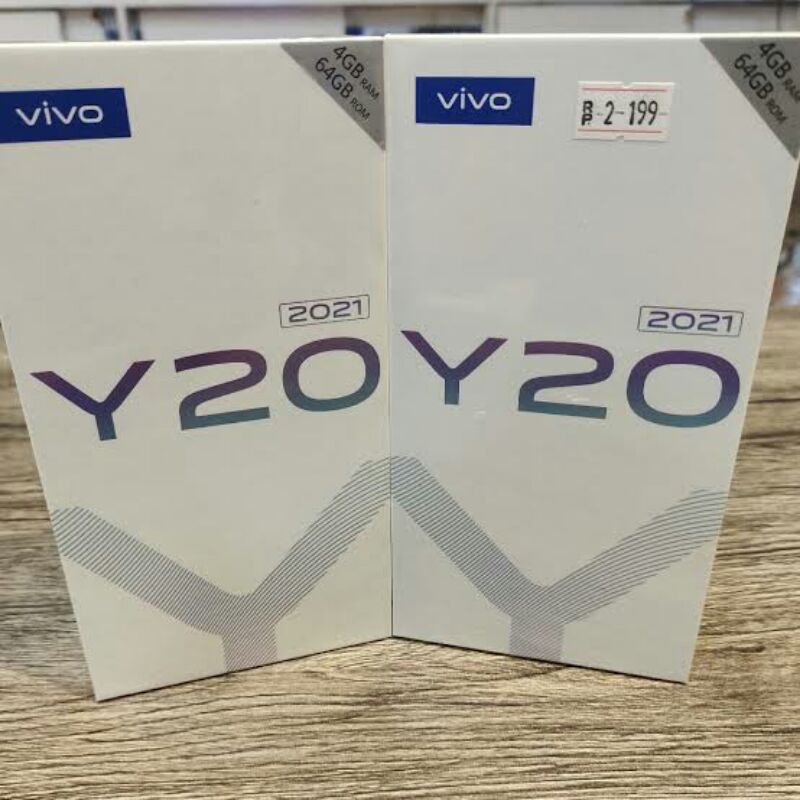 VIVO Y20 2021 RAM 4GB/64GB, NEW GARANSI RESMI VIVO INDONESIA