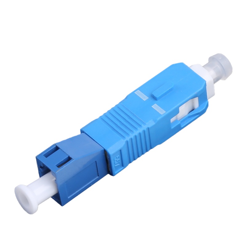 Cre SC Male to LC Female Single Mode Konverter Adapter Fiber Hybrid Optik