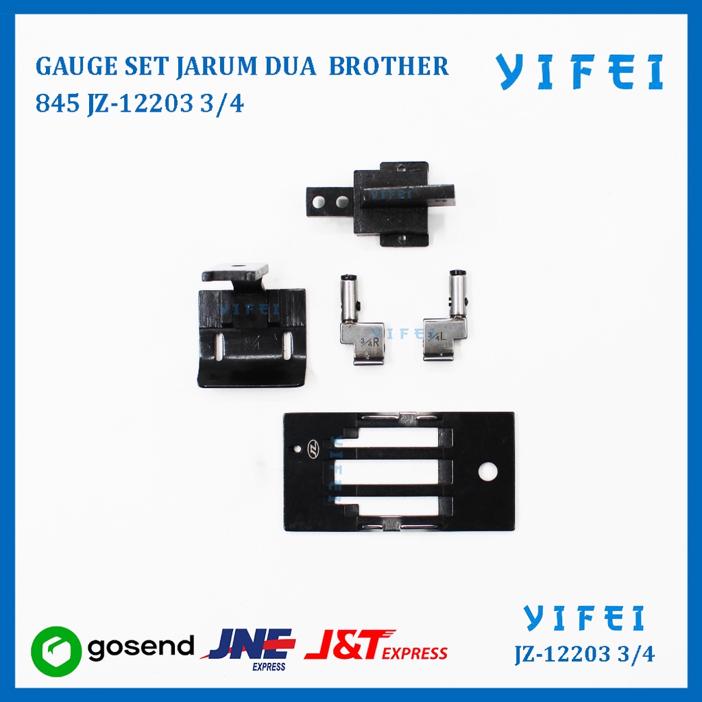 GAUGE SET JARUM DUA BROTHER 845 YIFEI-12203 3/4