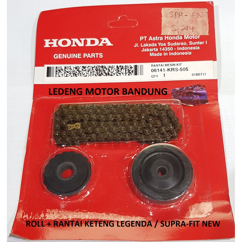 Rantai Keteng Supra-Fit New Legenda Chain Kamprat Original Honda KRS