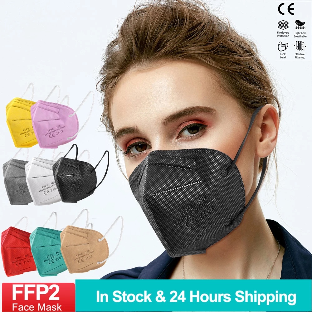 Masker KN95 Premium Earloop 5fly isi 5pcs