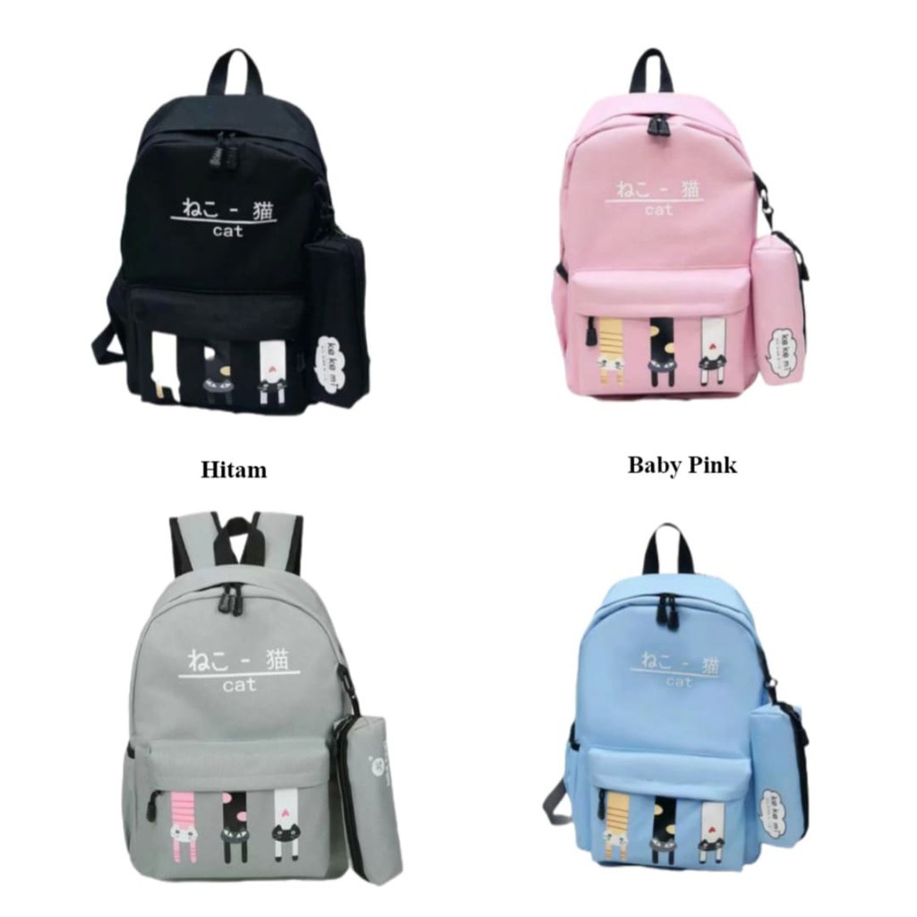 TAS ANAK SEKOLAH - Laki Laki Tk Sd Smp 2020 Triple Cat kuat bisa COD best seller cewe terbaru Murah 