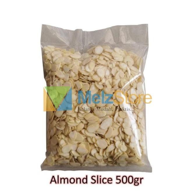 

Kacang Almond Mentah Slice/Potong Tipis,Import "Blue Diamond" 500gr TERUJI Kode 134