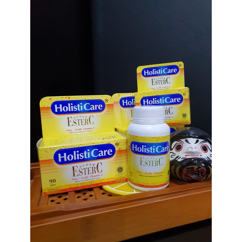 Holisticare ester C [ isi 90 tablet ] Family Pack