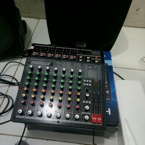 Mixer Audio Hardwell slk8 pro SLK 8 pro 8 Channel ORIGINAL Garansi 1 Tahun