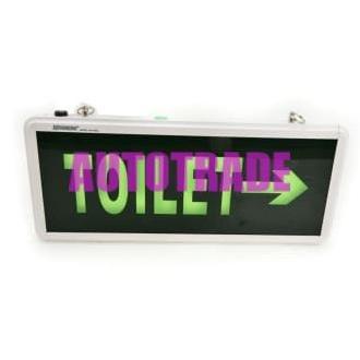 

KRISBOW PAPAN PETUNJUK TOILET DUA SISI SIGN EMERGENCY TOILET