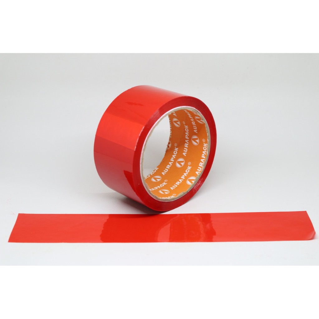 

LAKBAN WARNA MERAH / OPP TAPE 2 INCH X 50 METER
