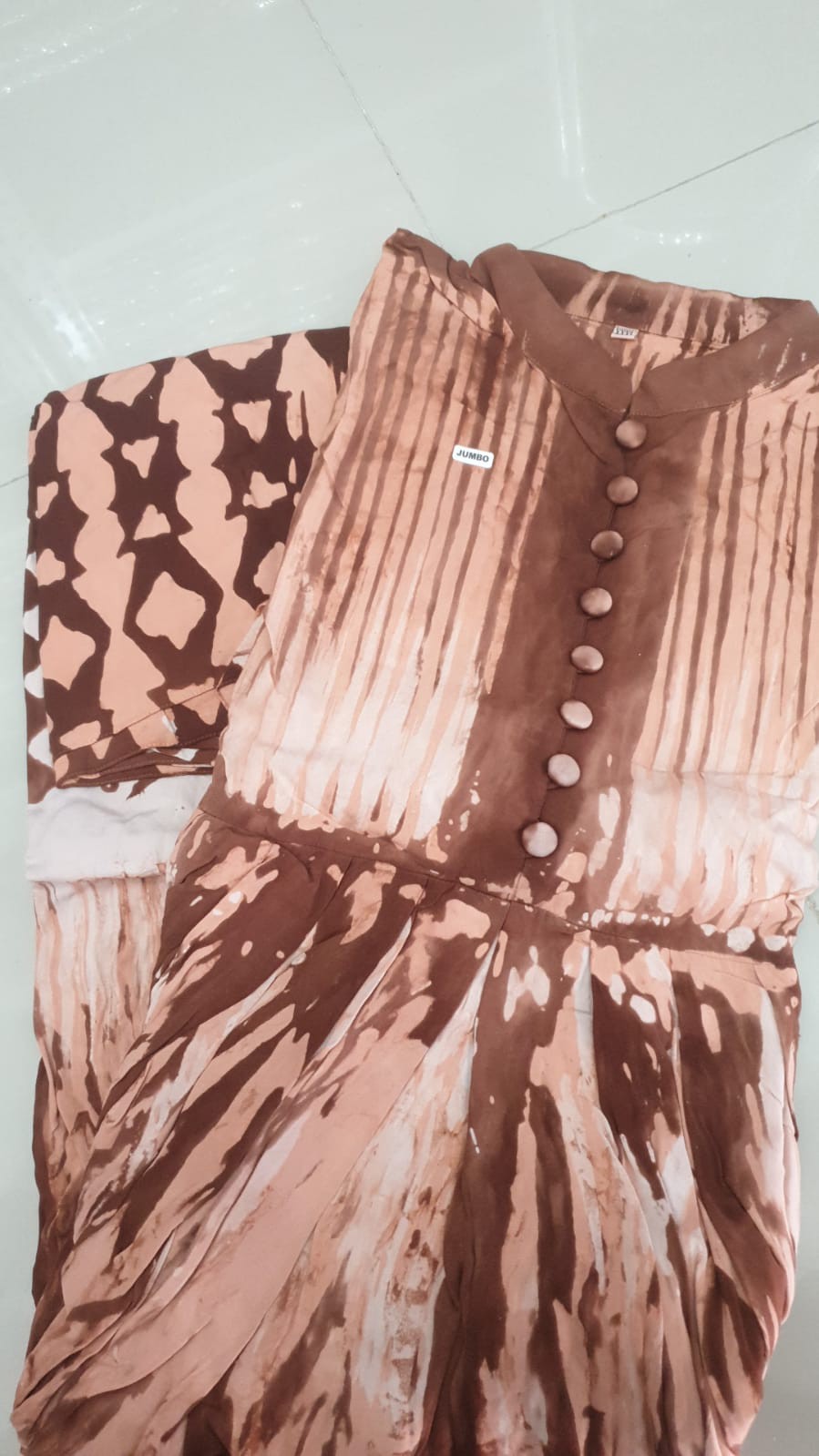 Gamis Batik Rayon Ukuran M Ld 100